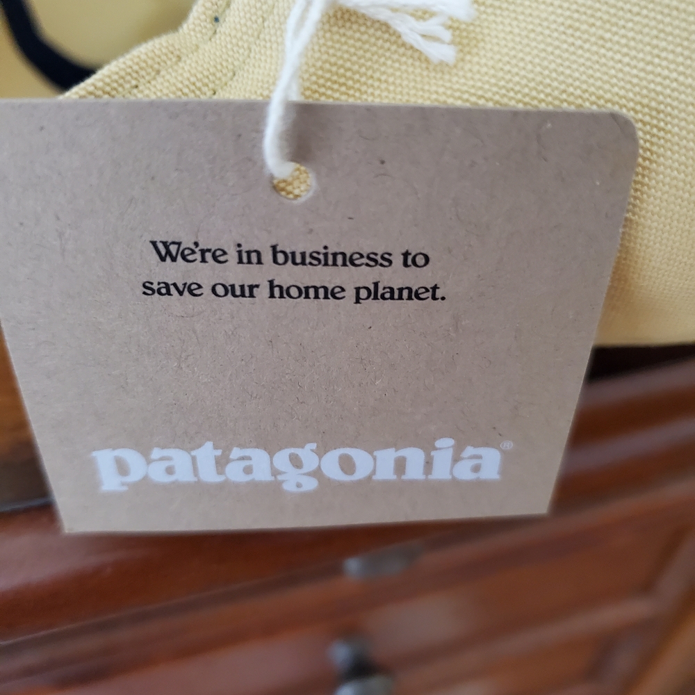 Patagonia Yellow and Blue Logo Cap - Picture 3 of 4
